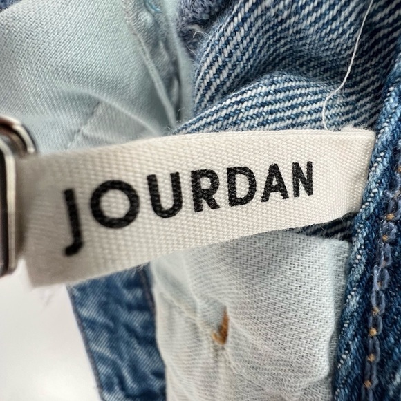 GRLFRND Jourdan Button Fly Distressed Cut Off Denim Jean Shorts Size 26 Women’s - Picture 5 of 8